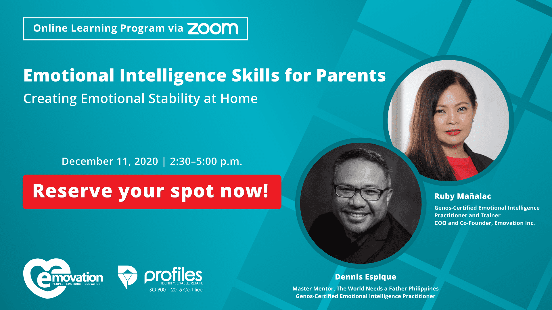 Emotional Intelligence Skills for Parents: Creating Emotional Stability at Home