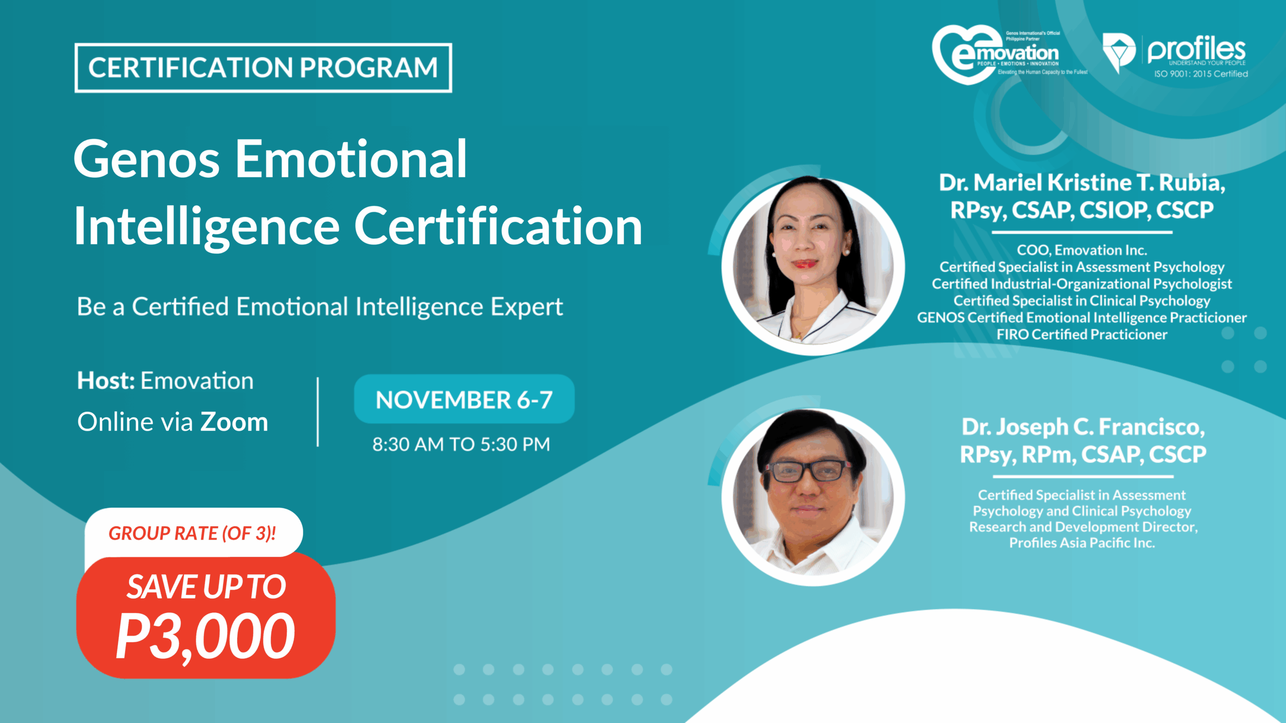 Genos Emotional Intelligence Certification