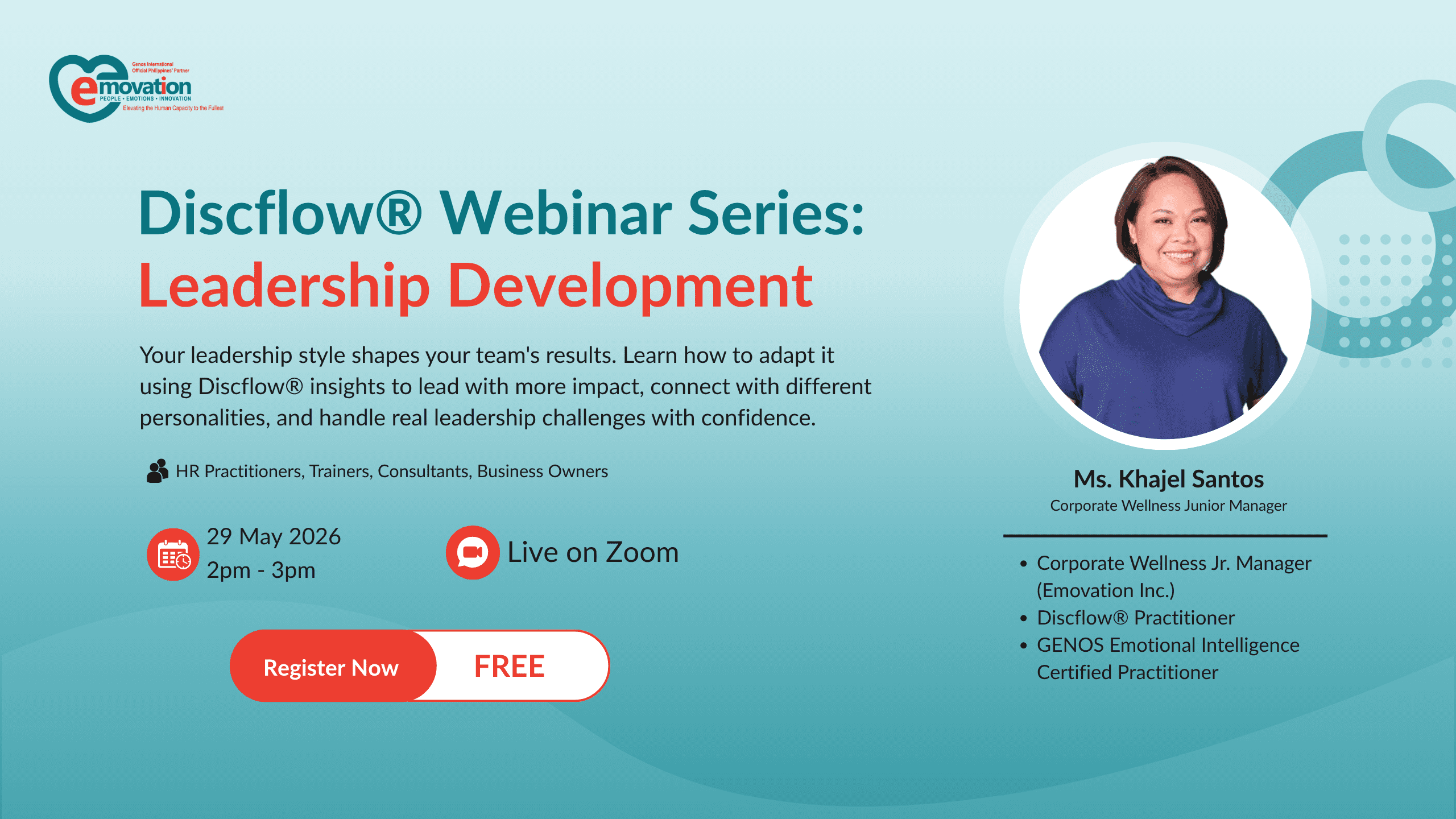 Discflow webinar_Leadership Development Banner