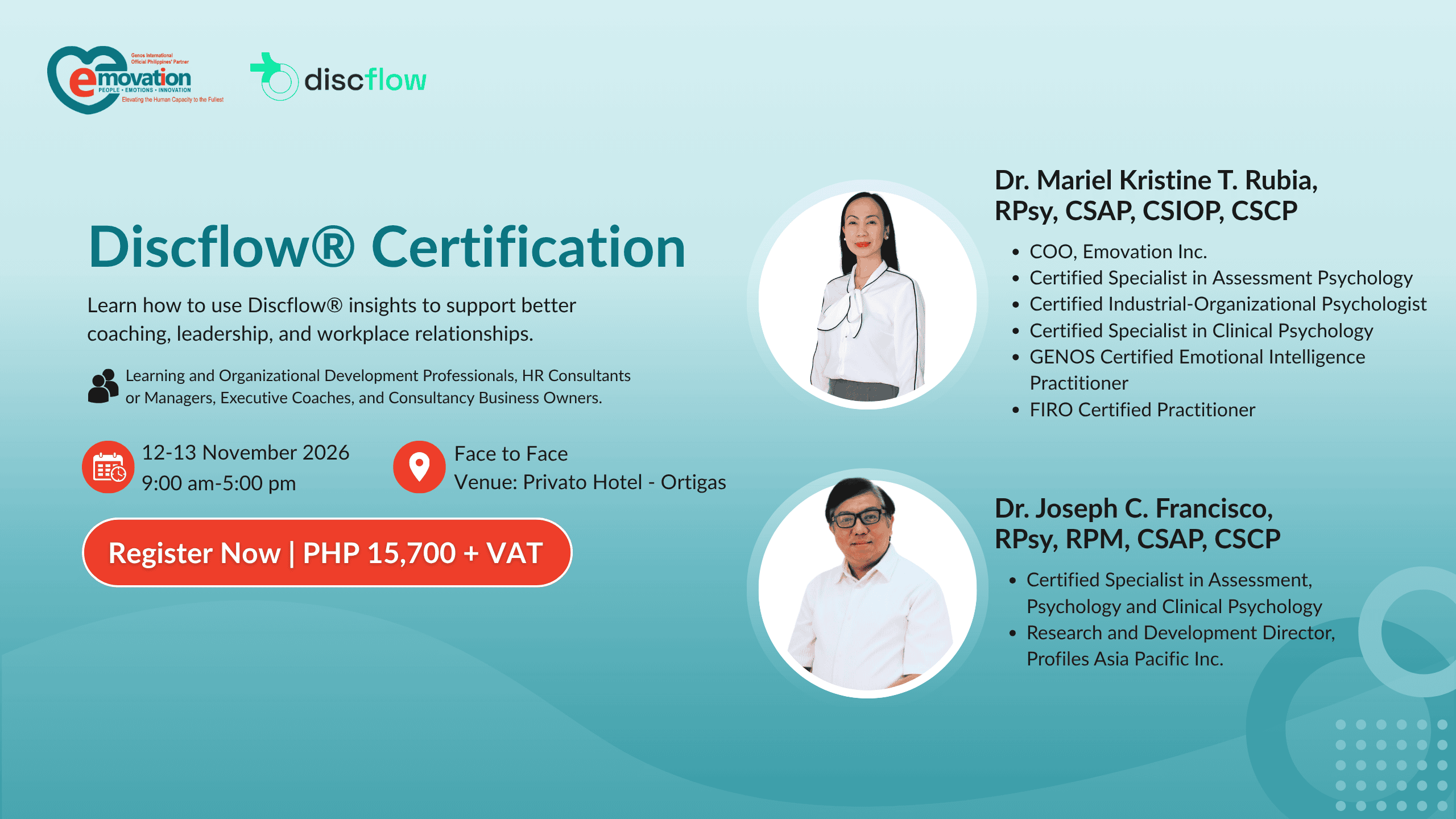 Discflow Certification_Nov (Revised)